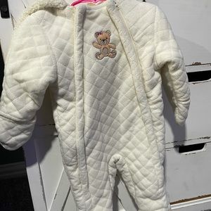 Baby Girl Hooded Snow Suit